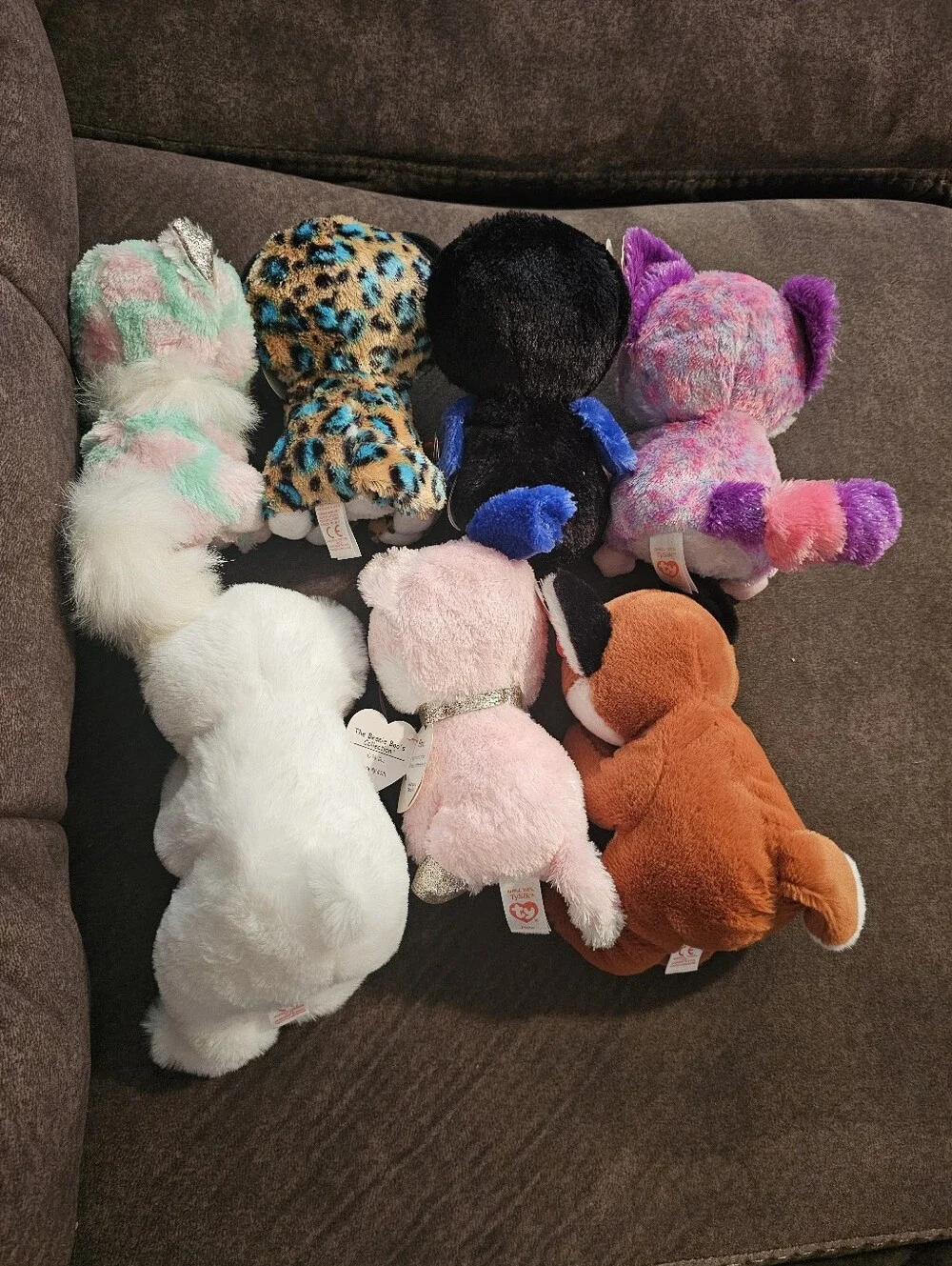 Ty Multicolor Plush Small 6in Pets Collection